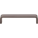 128 mm Center-to-Center Brushed Chrome Square Asher Cabinet Pull