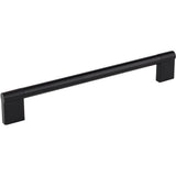 Hardware Resources - 224 mm Center-to-Center Matte Black Knox Cabinet Bar Pull - Matte Black