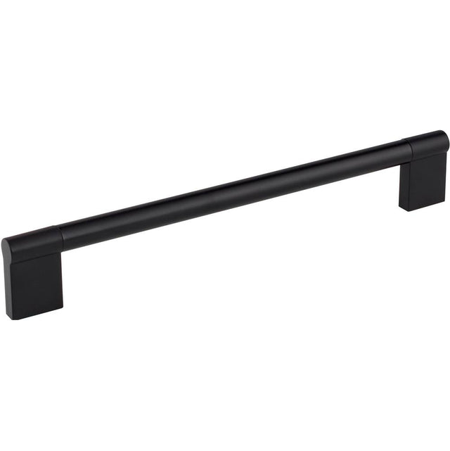 Hardware Resources - 224 mm Center-to-Center Matte Black Knox Cabinet Bar Pull - Matte Black