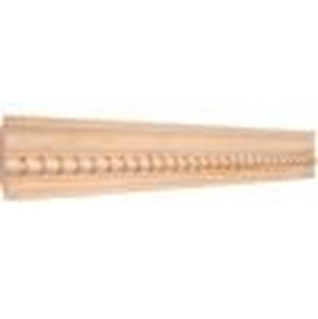 Hardware Resources - 1'' D x 3-3/4'' H Hard Maple Dentil Crown Moulding - Unfinished