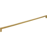 Hardware Resources - 448 mm Center-to-Center Satin Bronze Square Stanton Cabinet Bar Pull - Satin Bronze