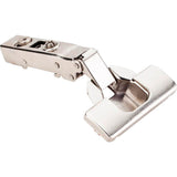 Hardware Resources - 125 degree Heavy Duty Full Overlay Cam Adjustable Soft-close Hinge with Easy-Fix Dowels with Cover - Polished Nickel