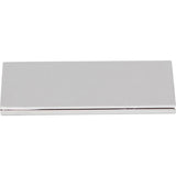 4'' Overall Length Brushed Chrome Edgefield Cabinet Tab Pull