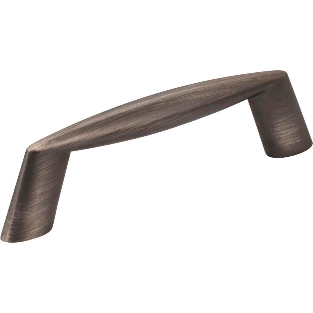 Hardware Resources - 3'' Center-to-Center Brushed Pewter Zachary Cabinet Pull - Brushed Pewter