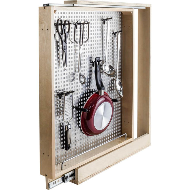 Hardware Resources - 3'' Peg Board Filler Pullout - UV Coated