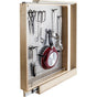 Hardware Resources - 3'' Peg Board Filler Pullout - UV Coated
