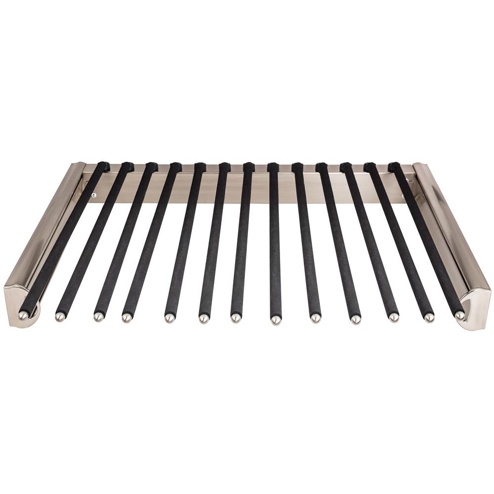 Hardware Resources - Satin Nickel 24'' Wide Pant Rack - Satin Nickel