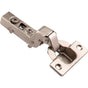 Hardware Resources - 110 degree Heavy Duty Inset Cam Adjustable Soft-close Hinge without Dowels - Polished Nickel