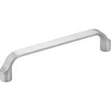 Hardware Resources - 128 mm Center-to-Center Brushed Chrome Brenton Cabinet Pull - Brushed Chrome