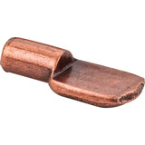 Hardware Resources - Antique Copper 5 mm Pin Spoon Shelf Support - Priced and Sold by the Thousand - Antique Copper