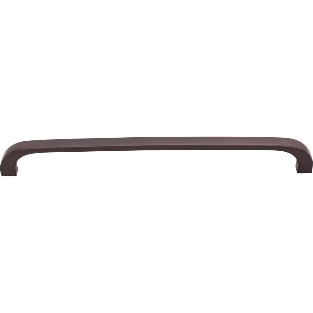 192 mm Center-to-Center Brushed Pewter Square Slade Cabinet Pull