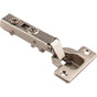 Hardware Resources - 110 degree Heavy Duty Full Overlay Cam Adjustable Self-close Hinge without Dowels - Polished Nickel