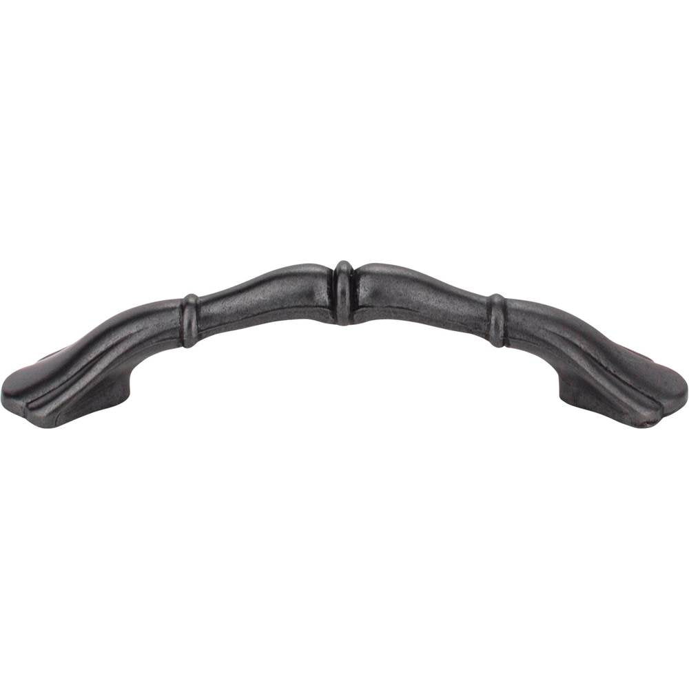 3'' Center-to-Center Brushed Pewter Gatsby Cabinet Pull