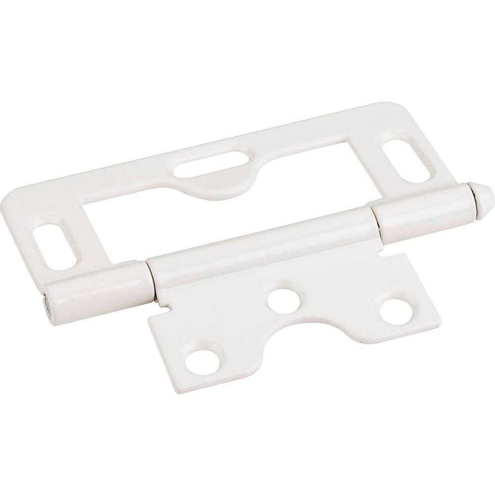 Hardware Resources - Almond 3'' Loose Pin Non-Mortise Hinge with 3 Slots - Almond