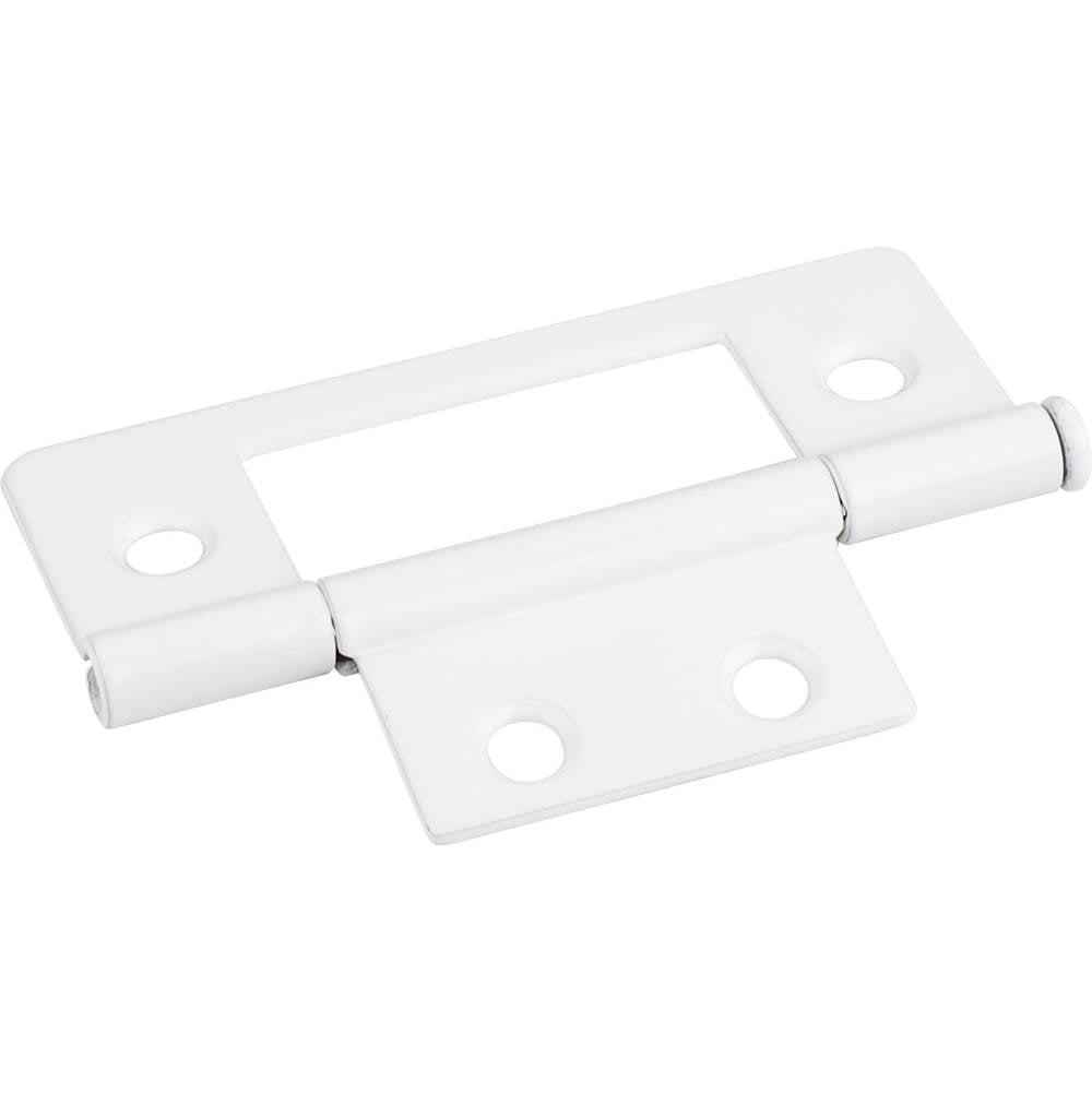 Hardware Resources - Bright White 3'' Loose Pin Non-Mortise Hinge 4 Hole - Bright White