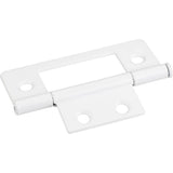 Hardware Resources - Bright White 3'' Loose Pin Non-Mortise Hinge 4 Hole - Bright White