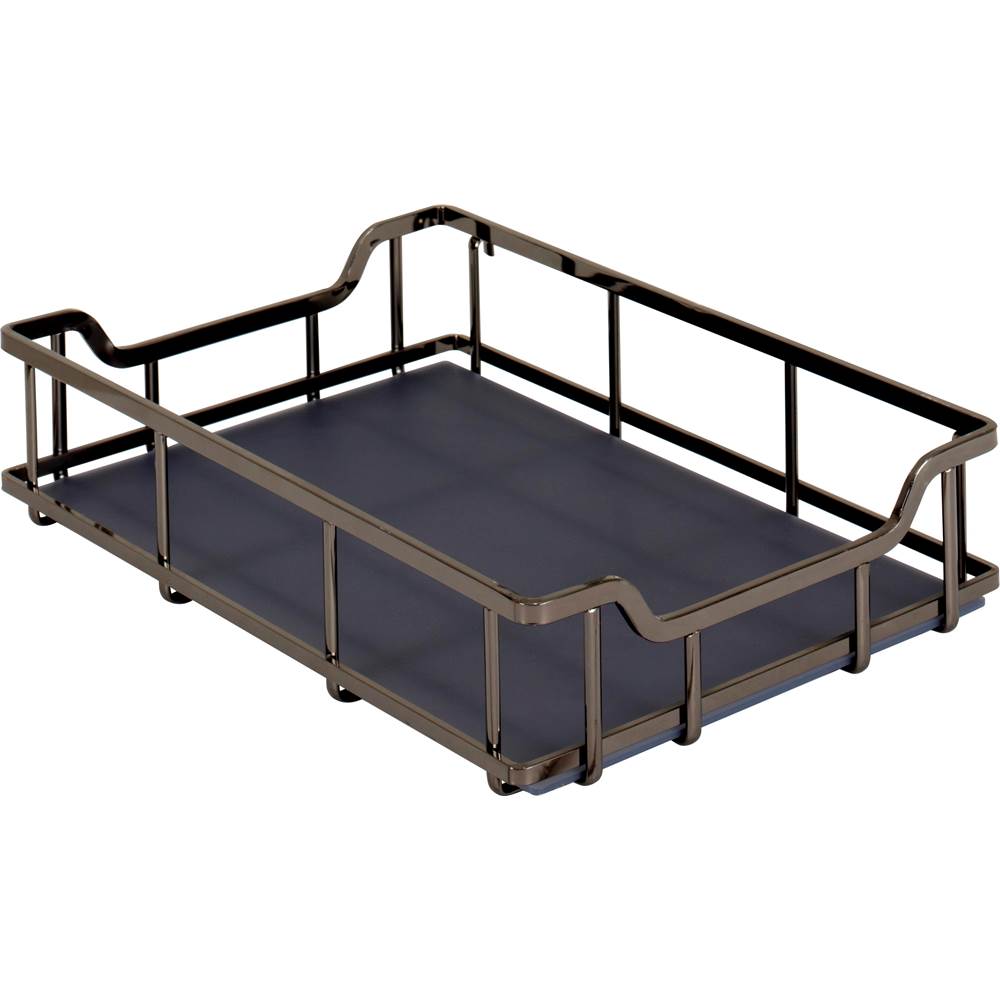 Hardware Resources - Extra Black Nickel Baskets for 15'' STORAGE WITH STYLE  Blind Corner Organizer - Black Nickel