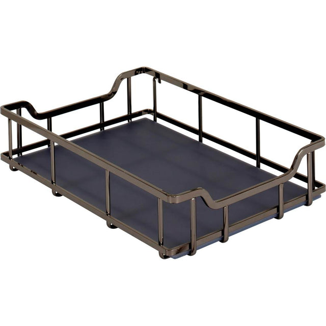 Hardware Resources - Extra Black Nickel Baskets for 15'' STORAGE WITH STYLE  Blind Corner Organizer - Black Nickel