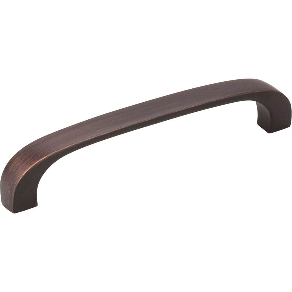 Hardware Resources - 96 mm Center-to-Center Brushed Oil Rubbed Bronze Square Slade Cabinet Pull - Brushed Oil Rubbed Bronze