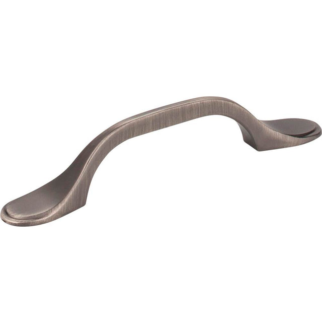 Hardware Resources - 3'' Center-to-Center Brushed Pewter Kenner Cabinet Pull - Brushed Pewter