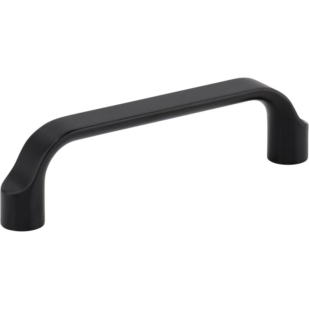 Hardware Resources - 96 mm Center-to-Center Matte Black Brenton Cabinet Pull - Matte Black