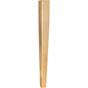 Hardware Resources - 3-1/2'' W x 3-1/2'' D x 35-1/2'' H Maple Two Side Tapered Post - Unfinished