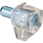 Hardware Resources - Clear Plastic Shelf Support with 5 mm Steel Pin - Retail Pack, 20 Supports Per Pack. - Clear
