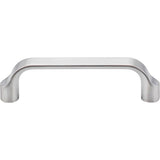 96 mm Center-to-Center Brushed Chrome Brenton Cabinet Pull