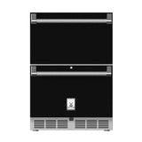 Hestan - 24'' Refrigerator Drawers, with Lock - Stealth Black