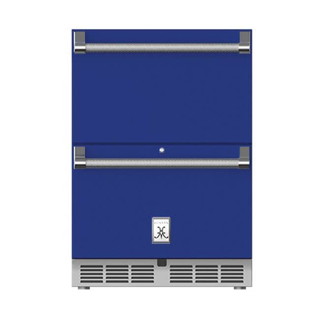 Hestan - 24'' Refrigerator Drawers, with Lock - Prince Blue