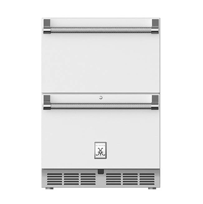 Hestan - 24'' Refrigerator Drawers, with Lock - Froth White