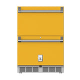 Hestan - 24'' Refrigerator Drawers, with Lock - Sol Yellow