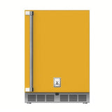 Hestan - 24'' Refrigerator, Solid Door, with Lock, Left Hinged - Sol Yellow