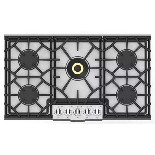 Hestan - Gas Cooktop, 36'', NG - Steeletto Stainless Steel