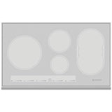 Hestan - Induction Cooktop, Metallic Silver, 36''
