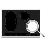Hestan - Induction Cooktop, Smart, Black, 30'' - Stealth Black