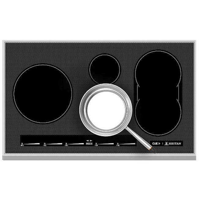 Hestan - Induction Cooktop, Smart, Black, 36'' - Stealth Black