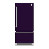 Hestan - Bottom Mount Refrigerator, Bottom Compressor, Right Hinged, 36'' - Lush Purple