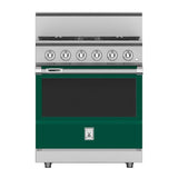 Hestan - Range, 4 Burner, Dual Fuel, 30'' - Grove Green