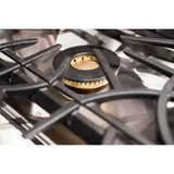 Range, 4 Burner with Griddle, Dual Fuel, 36''