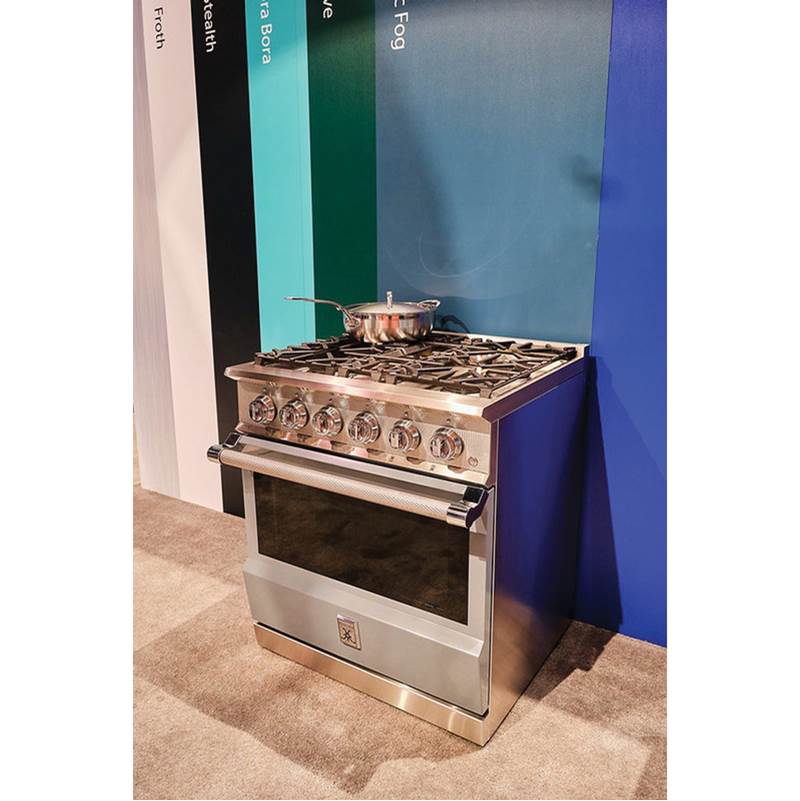 Range, 4 Burner, Gas, 30''