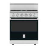 Hestan - Range, 4 Burner, Gas, 30'' - Stealth Black