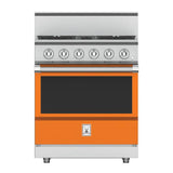Hestan - Range, 4 Burner, Gas, 30'' - Citra Orange