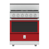 Hestan - Range, 4 Burner, Gas, 30'' - Matador Red