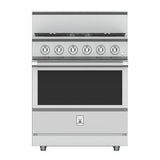 Hestan - Range, 4 Burner, Gas, 30'' - Steeletto Stainless Steel