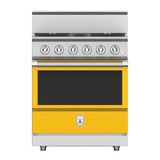 Hestan - Range, 4 Burner, Gas, 30'' - Sol Yellow