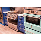 Range, 4 Burner with Griddle, Gas, Manual Clean, 36''