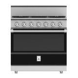 Hestan - Range, 5 Burner, Gas, Manual Clean,36'' - Stealth Black
