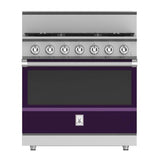 Hestan - Range, 5 Burner, Gas, Manual Clean,36'' - Lush Purple
