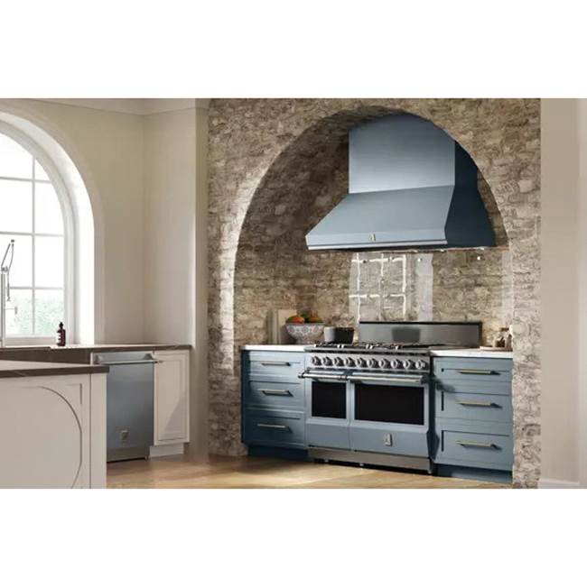 Range, 5 Burner with Griddle, Gas, 48''